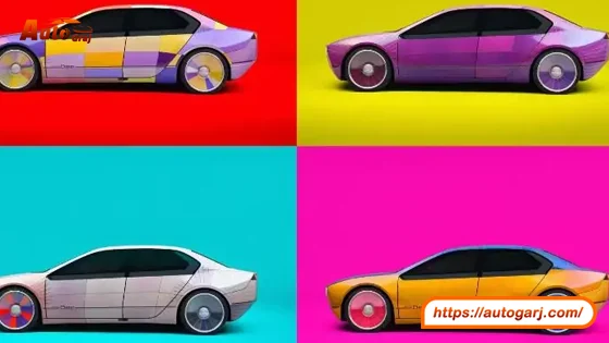 شاهد سيارات بي إم دبليو تقوم بتغيير ألونها