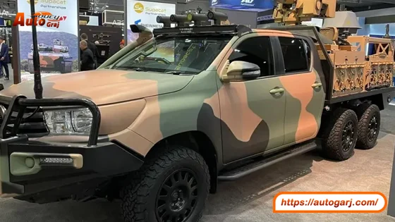 تويوتا هايلكس 6X6: المركبة العسكرية المثالية للعمليات الوعرة